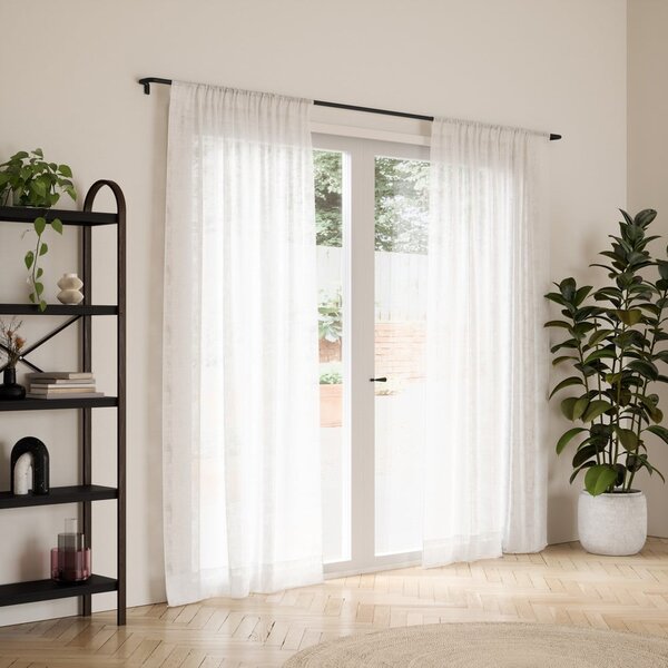 Stalowy regulowany karnisz 76 - 213 cm Twilight – Umbra