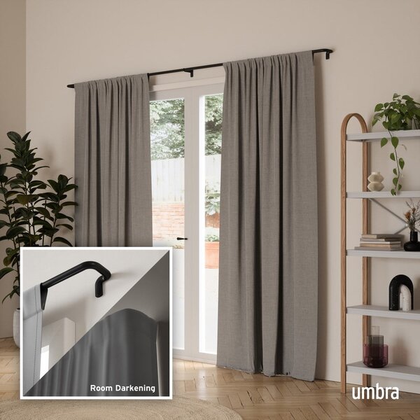 Stalowy regulowany karnisz 76 - 213 cm Twilight – Umbra