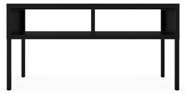 Stolik kawowy prostokątny czarny MATTEO 900 x 450 x 450 mm