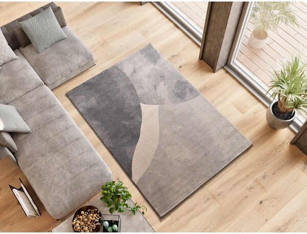 Szary dywan 140x200 cm Monic – Universal