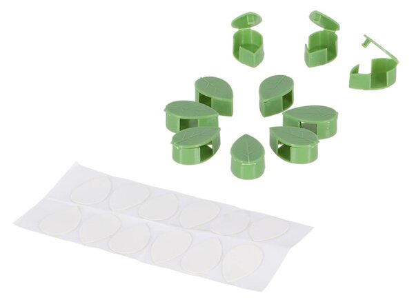 Podpórka do roślin 10 szt. z plastiku z recyklingu (wysokość 3 cm) – Esschert Design