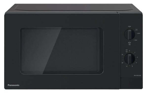 Kuchenka mikrofalowa PANASONIC NN-SM22QBEPG 800 W średnica 25.5 cm pojemność 20L Czarny