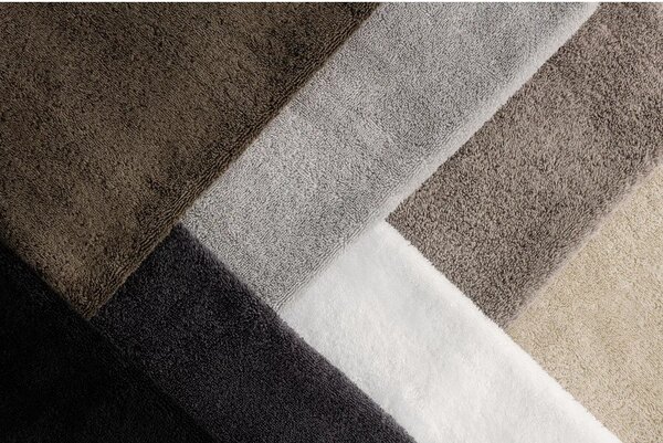 Szare ręczniki z bawełny organicznej frotte zestaw 2 szt. 30x50 cm Riva – Blomus