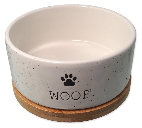 Miska ceramiczna ø 16 cm Dog Fantasy WOOF – Plaček Pet Products
