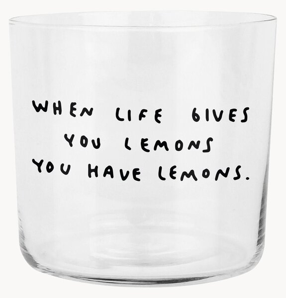 Szklanka When Life Gives You Lemons