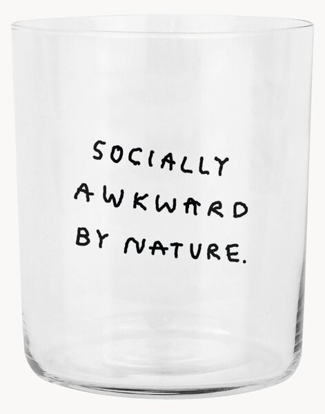 Szklanka Socially Awkward By Nature