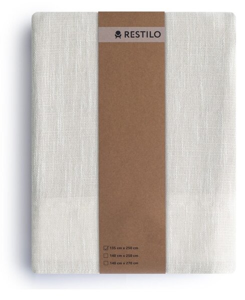 Kremowa zasłona 140x270 cm Valeta – Restilo