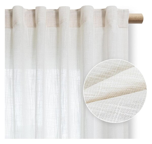 Kremowa zasłona 140x270 cm Valeta – Restilo