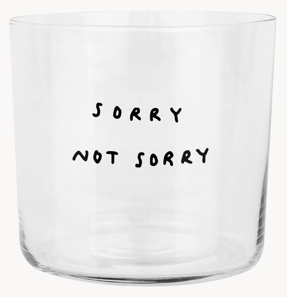 Szklanka Sorry Not Sorry