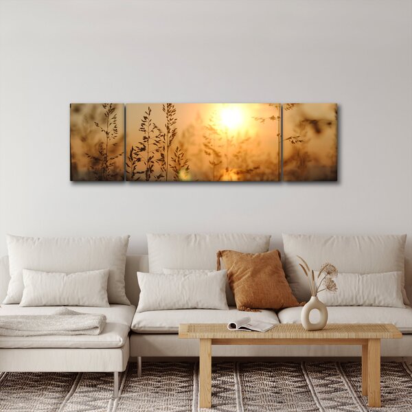 Obraz wschodu słońca (170x50 cm)