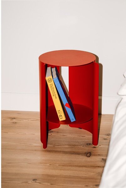 Stalowy okrągły stolik ø 32 cm Wa – noo.ma