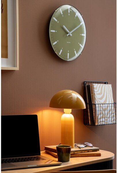 Lampa stołowa w kolorze ochry (wysokość 35 cm) Aente – Leitmotiv