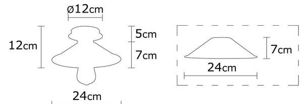Czarna lampa sufitowa z metalowym kloszem ø 24 cm Berceste – Opviq lights