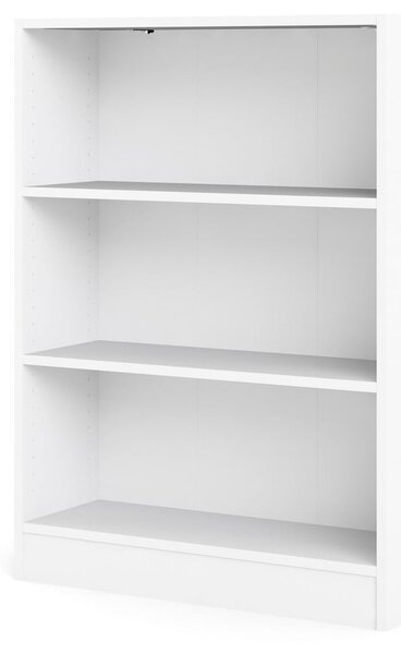 Biały regał Tvilum Basic, 79 x 107 cm