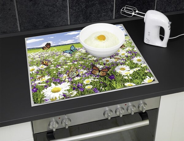 Płyta ochronna na ścianę przy kuchence ze szkła hartowanego 50x56 cm – Maximex