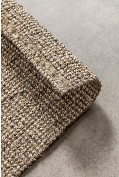 Szarobrązowy dywan z juty 60x90 cm Bouclé – Hanse Home