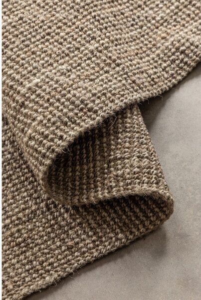 Szarobrązowy dywan z juty 60x90 cm Bouclé – Hanse Home