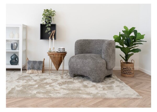 Niebieski koc z bawełny z recyklingu 130x180 cm Izmir – House Nordic