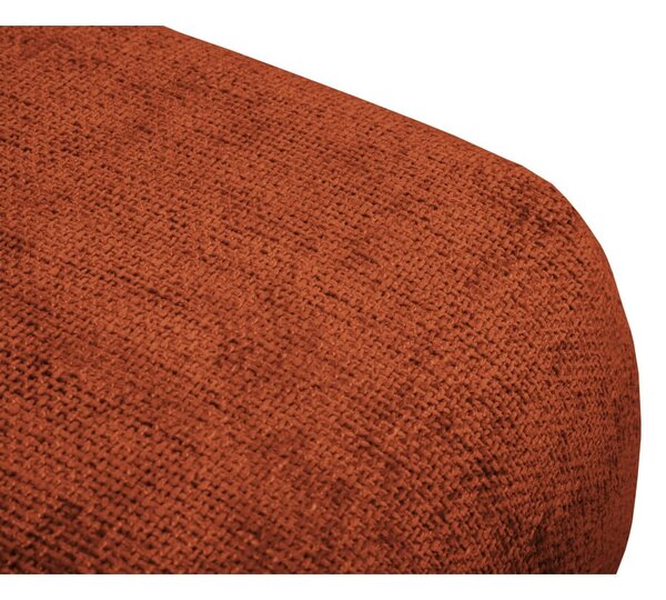 Pomarańczowy puf Matera – Cosmopolitan Design