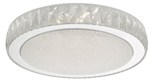 Elegancki plafon Akrelia - LED, kryształki