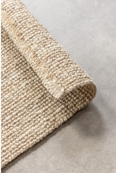 Kremowy dywan z juty 80x150 cm Bouclé – Hanse Home