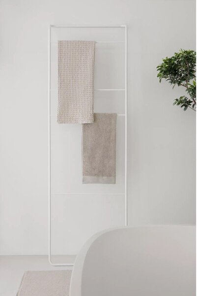 Szare ręczniki z bawełny organicznej frotte zestaw 2 szt. 30x50 cm Riva – Blomus