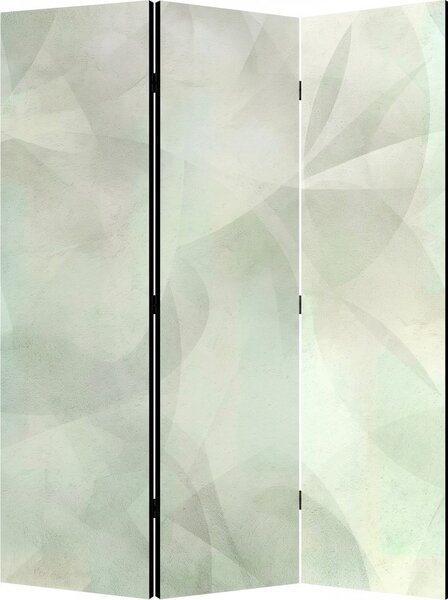 Parawan pokojowy 3-częściowy 135x172 Dwustronny dekoracyjny minimalistyczny Szary Kryształowa Szałwia