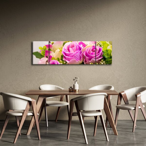 Obraz róż (170x50 cm)