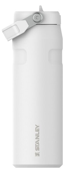 Biały termos ze stali nierdzewnej 700 ml IceFlow™ Bottle Flip Straw 2.0 Frost – Stanley