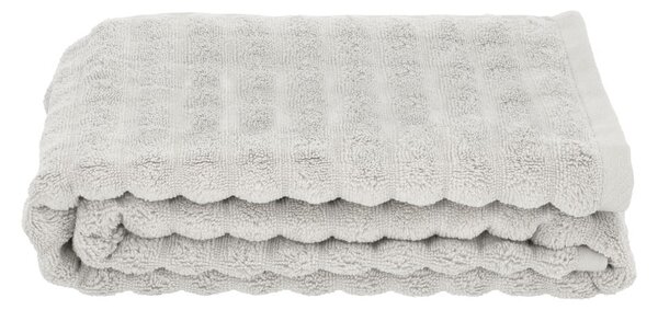 Jasnoszary bawełniany ręcznik kąpielowy 70x140 cm Inu – Zone