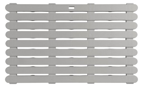 Beżowy plastikowy dywanik łazienkowy 50x80 cm – Wenko