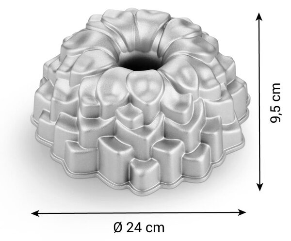 Metalowa forma do pieczenia babki Delícia – Tescoma