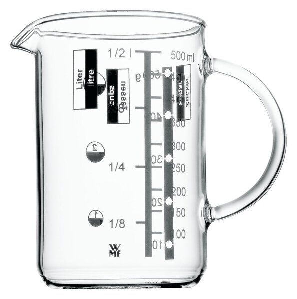 Szklana miarka WMF, 0,5 l