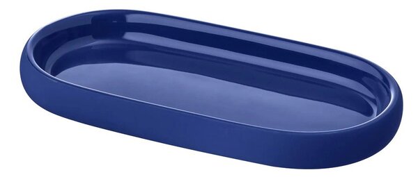 Niebieska mydelniczka ceramiczna Sono – Blomus