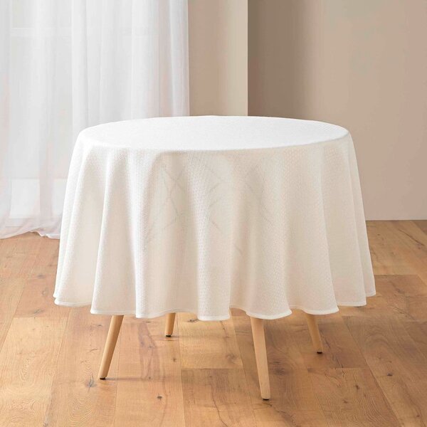 Obrus żakardowy ø 180 cm Stella – douceur d'intérieur