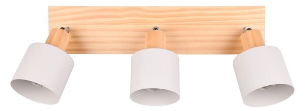 Biało-naturalna lampa punktowa ø 9 cm Shanti – Trio
