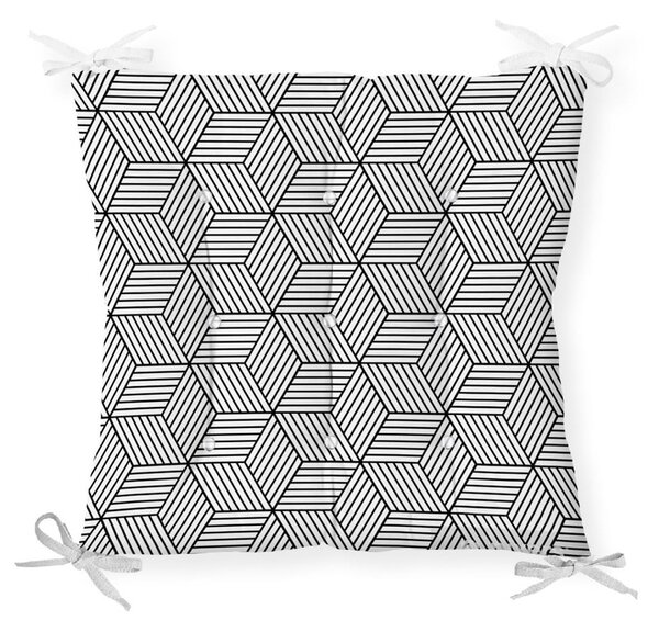 Poduszka na krzesło z domieszką bawełny Minimalist Cushion Covers CrisCros, 40x40 cm