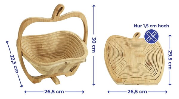 Bambusowy koszyk na owoce – Maximex