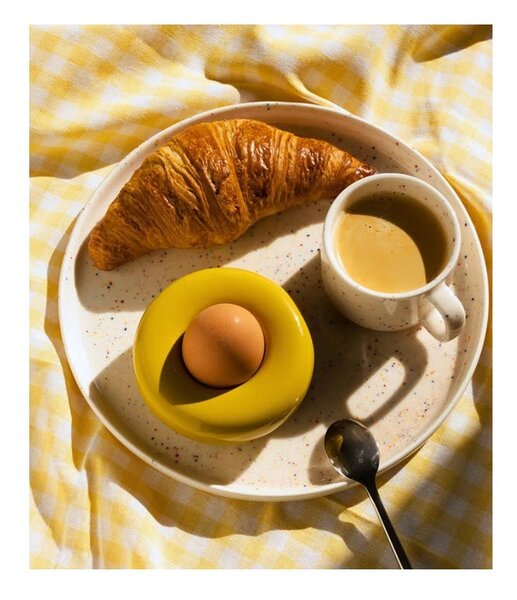 Beżowa porcelanowa filiżanka 170 ml Fika – ONA