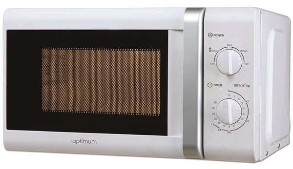 Kuchenka mikrofalowa OPTIMUM MMW-C20L 700W średnica 25.5 cm pojemność 20L Biały