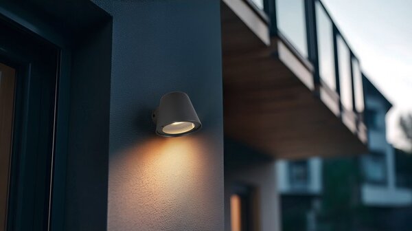 Lampa zewnętrzna ścienna ø 11,5 cm Beni – Trio