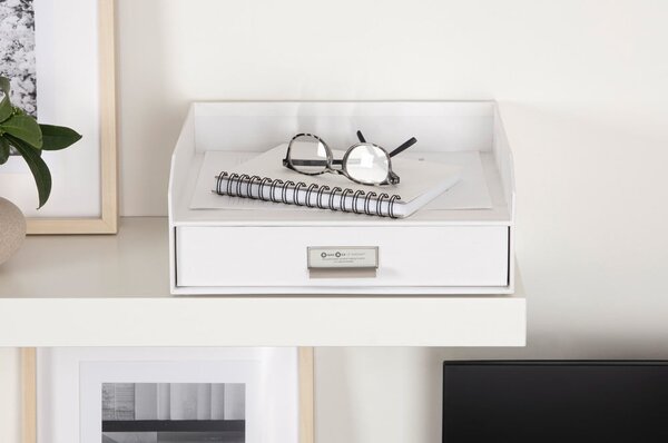 Kartonowy organizer na dokumenty z szufladką Walter – Bigso Box of Sweden
