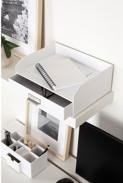 Kartonowy organizer na dokumenty z szufladką Walter – Bigso Box of Sweden