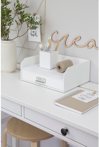 Kartonowy organizer na dokumenty z szufladką Walter – Bigso Box of Sweden