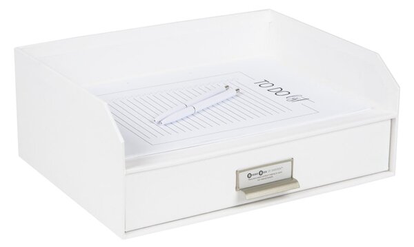 Kartonowy organizer na dokumenty z szufladką Walter – Bigso Box of Sweden