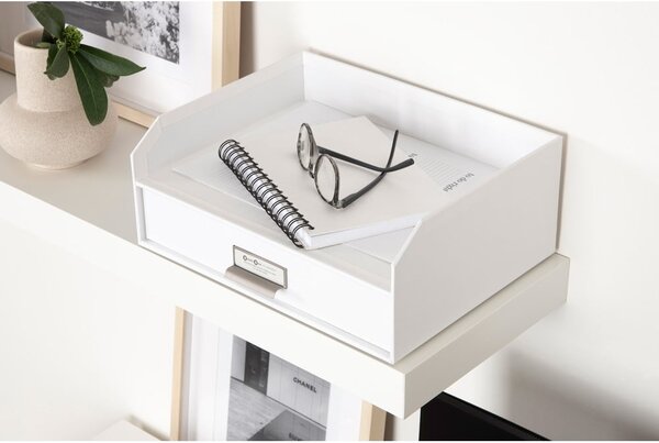 Kartonowy organizer na dokumenty z szufladką Walter – Bigso Box of Sweden