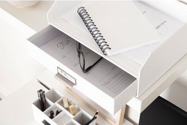 Kartonowy organizer na dokumenty z szufladką Walter – Bigso Box of Sweden