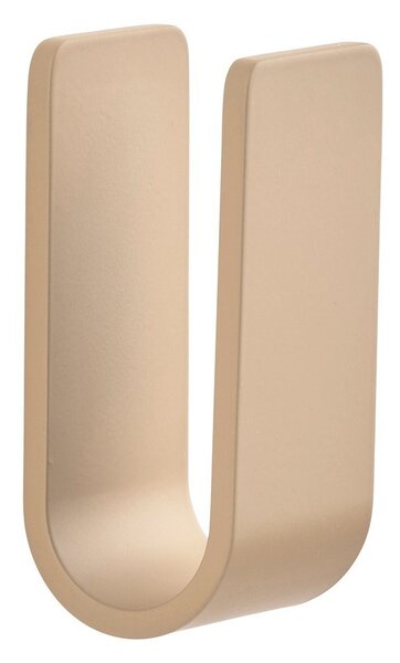 Beżowy ścienny aluminiowy haczyk Ume – Zone