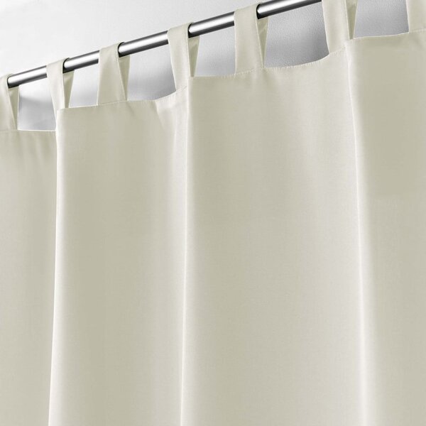 Kremowa zasłona 140x260 cm Essentiel – douceur d'intérieur