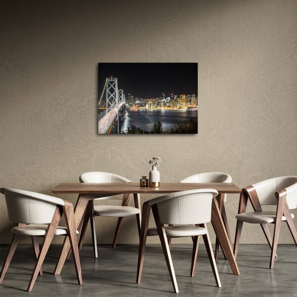 Obraz Brooklyn Bridges i Nowego Jorku (70x50 cm)